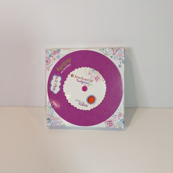 American Girl Truly Me Play Games Activity Wheel Card Box Creative Play 2015 - Picture 5 of 5